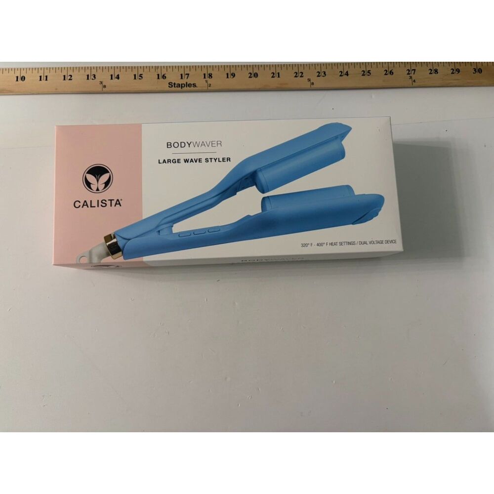 Calista Body waver Large wave styler - Blue - NEW